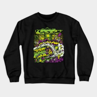 Toxic surfer Crewneck Sweatshirt